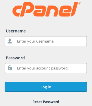 How To Install WordPress On VPS? 4 Log in to Cpanel
