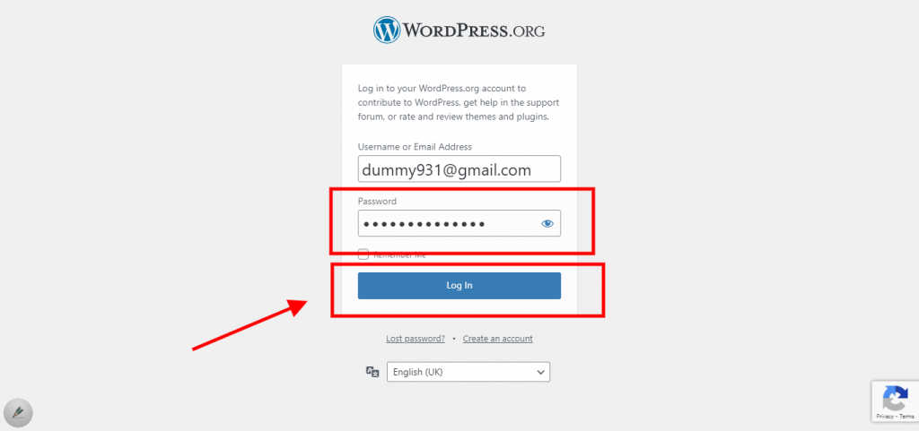 How To Install WordPress On VPS? 9 Log in to WordPress