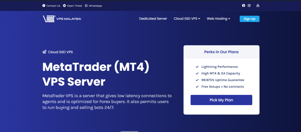 VPS Malaysia MT4 VPS