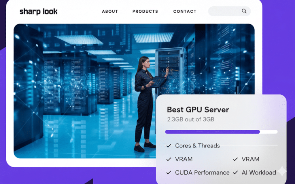 Accelerating AI Training Illustration