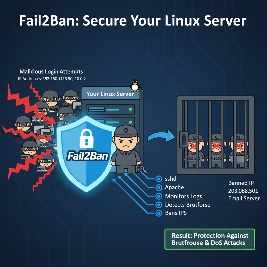 How Fail2Ban Protects Linux Server