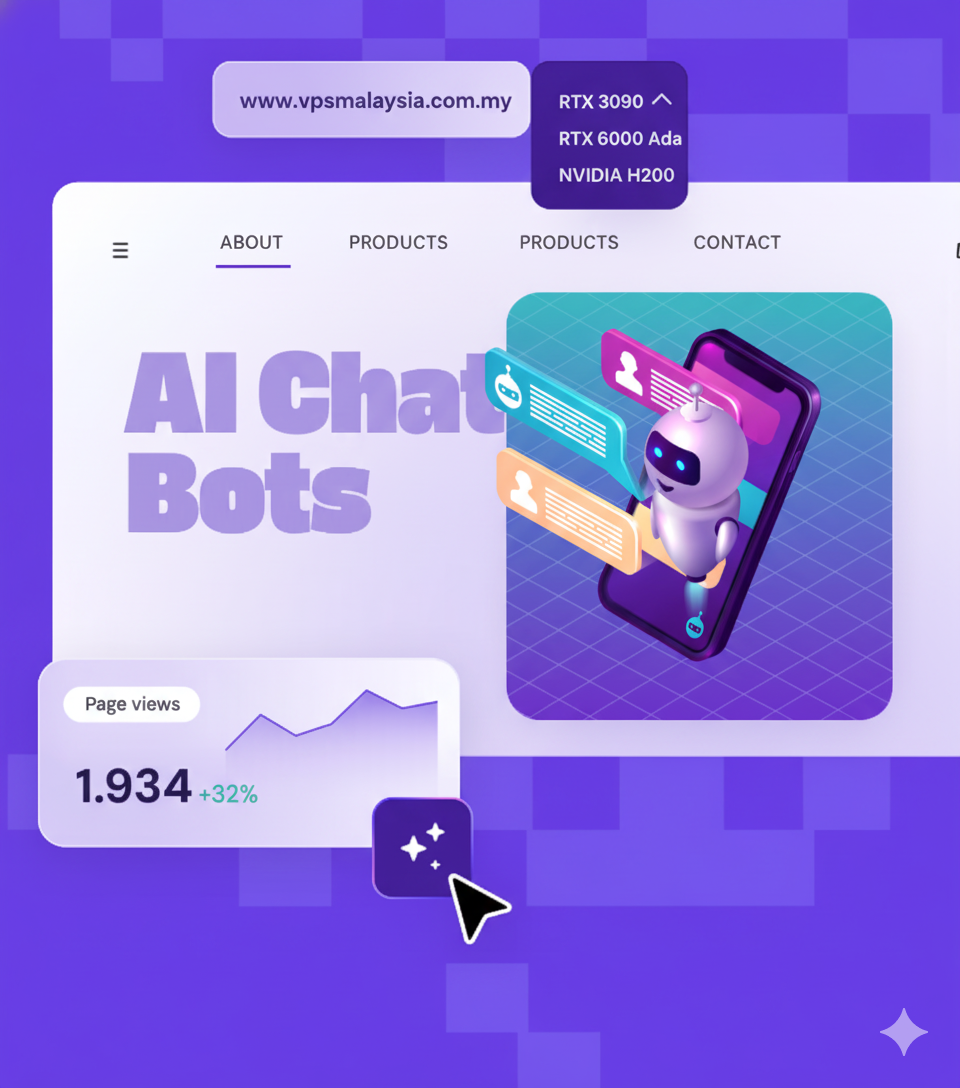 AI ChatBot Illustration