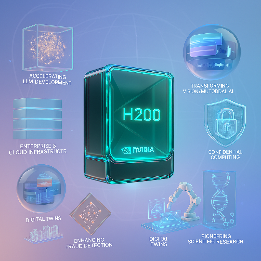 Real-World Applications of the NVIDIA H200